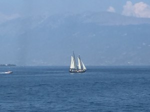 sailing boat on garda